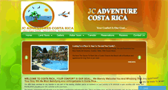 Desktop Screenshot of jcadventurescostarica.com